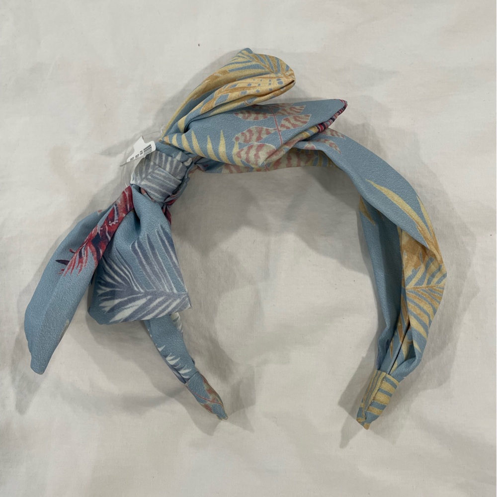 Anthropologie Tropical Print Headband